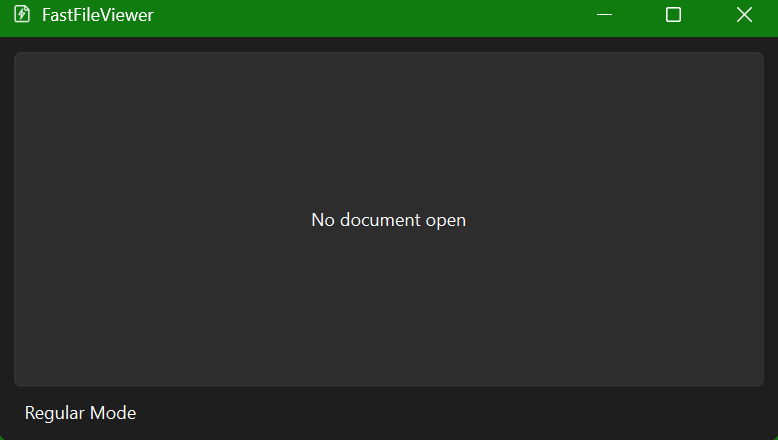 Fast File Viewer screenshot