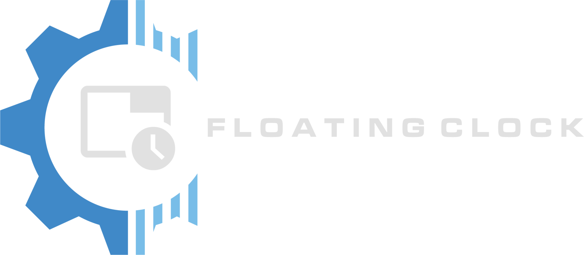 Floating Clock logo